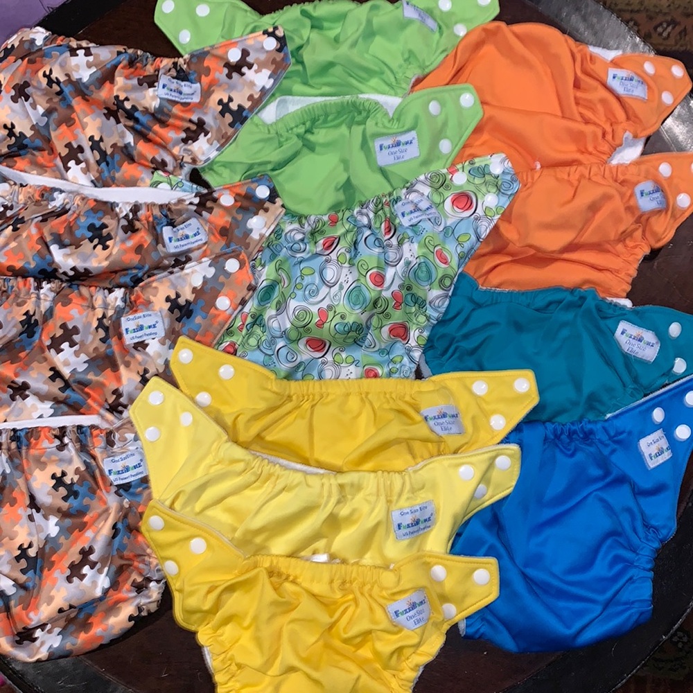 FuzziBunz One Size Elite Cloth Diaper